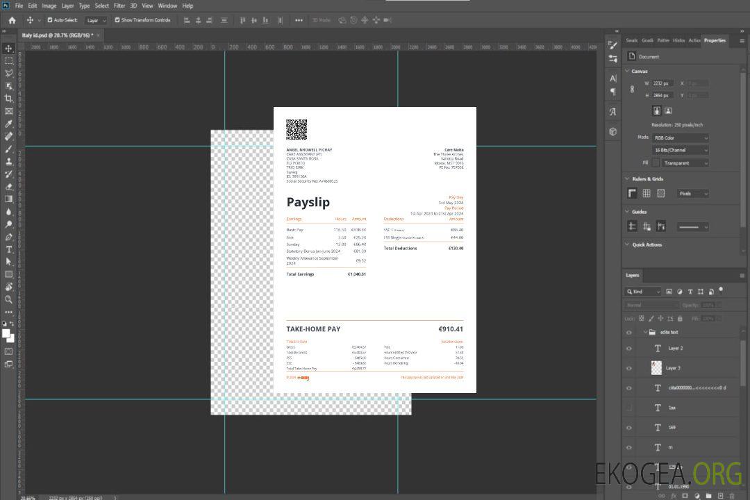 Modèle de fiche de paie Care Malta aux formats Word et PDF.pdf, 1 template Modèle de fiche de paie Care Malta aux formats Word et PDF.pdf, 1 template